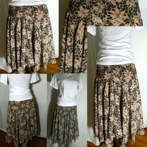☄Newsworthy Get The LatestLeopard/Floral Skirt
